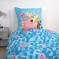 Spongebob Bettwäsche Größe 80x80 + 135x200 cm