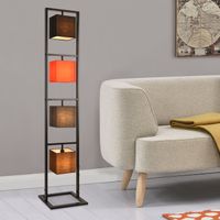 Stehleuchte Tavira 147 cm 4xE14 Max. 40W Industrial-look Metall Mehrfarbig