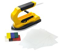 Encaustic-Bügeleisen Set mit Wachsmalfarben und Malkarten