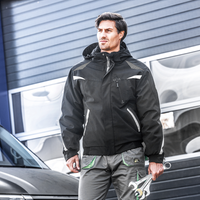 Softshell-Arbeits-Winterjacke für Herren