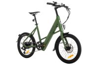 ADORE E-Kompaktrad 20" Alu C-200 Compact Bike Heckmotor 45NM / 10,4Ah Metallic-Grün matt