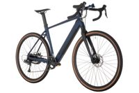 ADORE E-Gravelbike 28" Alu Gravel Tourenfahrrad GTR-770 Heckmotor 30NM / 10Ah Dunkelblau matt