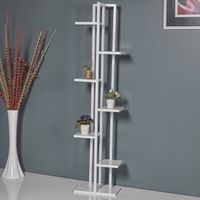 Pflanzregal Somero Metall 150x34x21cm Weiß