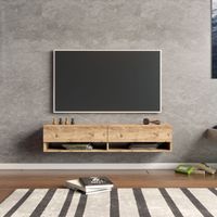 Fernsehtisch Laitila 140x31,5x29,5cm Eiche rustikal