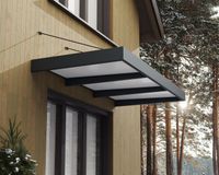 Vordach Sophia XL 3000 Alu Grau 140x285cm