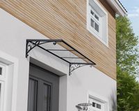 Vordach Venus 1350 Alu Grau 88x136cm