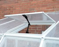 Wintergarten Sun Room 8x18 PVC Weiss 257x570cm