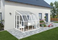 Wintergarten Sun Room 8x8 PVC Weiss 257x260cm