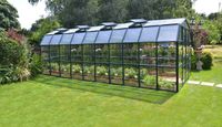 Gewächshaus Grand Gardener 8x20 PVC Grün 265x637cm