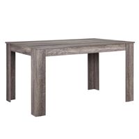 Esstisch Nora für 6 Personen 140x90x77 cm Eiche dunkel