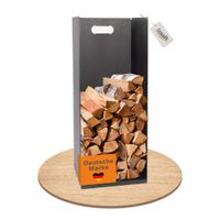 Kaminholzregal Metall, Brennholzregal, Feuerholzregal,Holzaufbewahrung