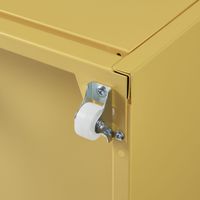 Rollcontainer Kökar mit 5 Schubladen 69x28x41 cm Gelb