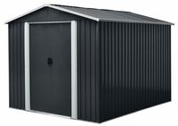 Metallgerätehaus "San Marino", ca. 303 x 236 x 190 cm - Grau