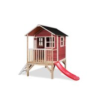 EXIT Loft 300 Holzspielhaus - rot