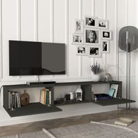 Fernsehschrank Paltamo 180x31x29,5 cm Anthrazit