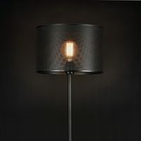 Stehleuchte Arensburg 153 cm Metall E27 Schwarz
