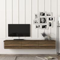 Fernsehschrank Vihti 180x31x29,5cm Walnuss