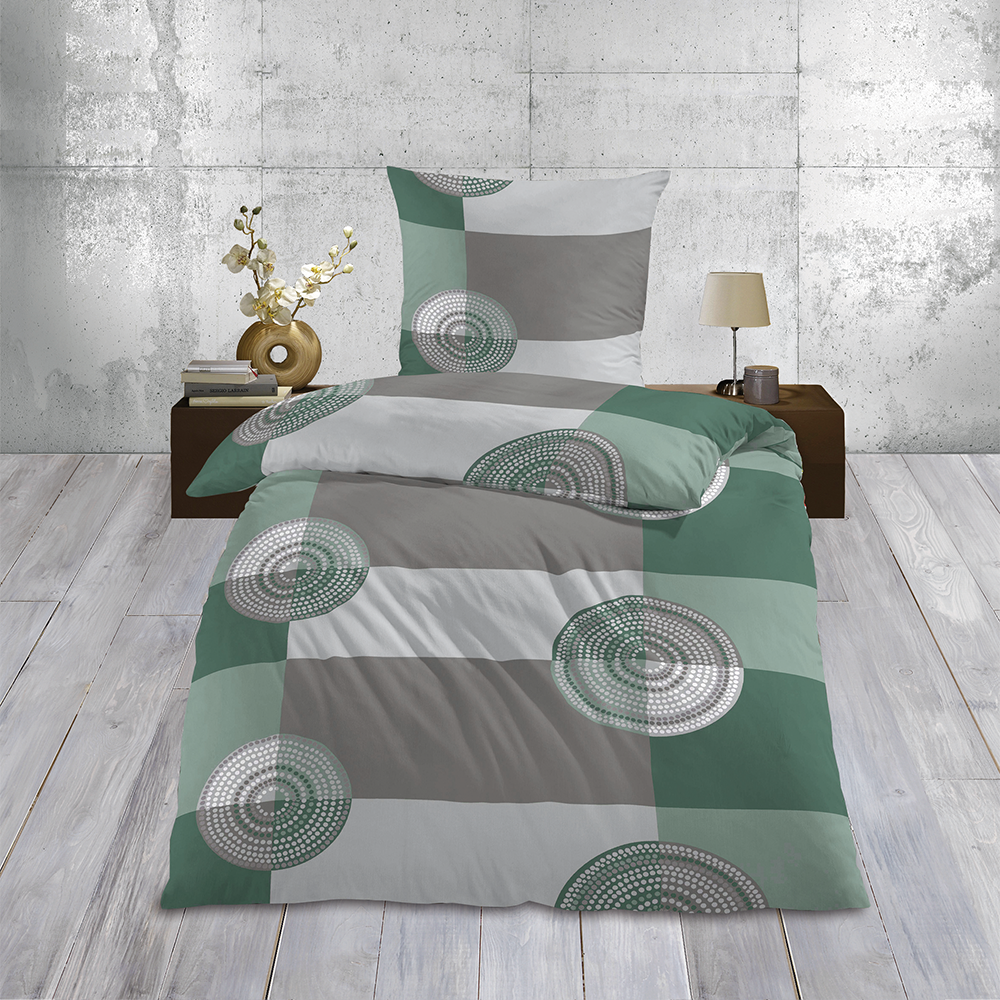 Coral-Fleece-Bettwäsche ca. 80 x 80 + ca. 135 x 200 cm