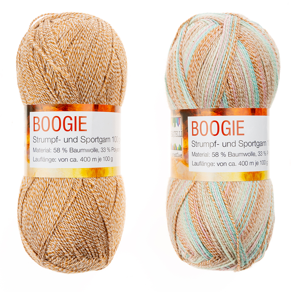 Strumpf- & Sportgarn 200 g "Boogie"