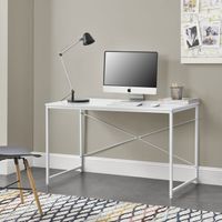 Schreibtisch Røros 120x60x72cm Weiß