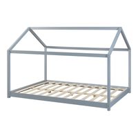 Kinderbett Cerro 140x200cm Grau