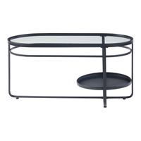 Couchtisch Kumla mit Glasplatte