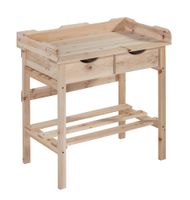 Pflanztisch aus Tannenholz, ca.80 x 45,5 x 85,5 cm