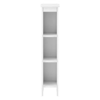 Standregal Bräcke 80x17x17 cm Weiß