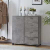 Sideboard Döbritz 84x80x28cm Betonoptik