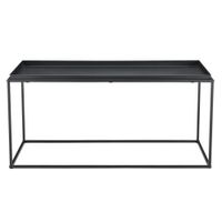 Couchtisch Nyker 47x100x50 cm Industriedesign Schwarz