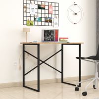 Schreibtisch Tjeldsund 75x90x60 cm Eiche