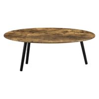 Couchtisch Viborg 109,5 x 59,5 x 39,5 cm dunkler Holzton