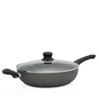Karl Krüger - Aluminium Pfanne "Gourmet" mit Glasdeckel, 28 cm