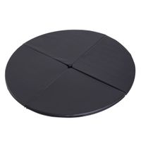 Tanzstangenmatte, Ø 150cm Stangentanz Schutzmatte, 5 cm dick Pole Dance Matte