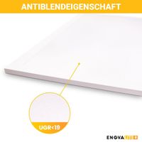 LED Panel, 62x62 cm, 36 W, 3600 lm, 3000 K, UGR<19,Philips Driver