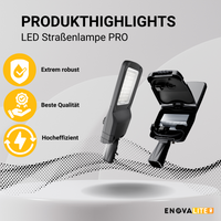 LED-Straßenleuchte PRO, 30 W, 4500 lm, 5000 K (neutralweiß), IP66