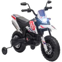 Kinder Elektro-Motorrad, 12V Kindermotorrad mit Musik, 6 km/h Kinderfahrzeug