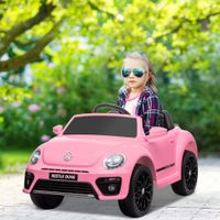 Kinder Elektroauto 12V Kinderauto mit 2,4G Fernbedienung, Musik, Hupe, 3-5 km/h