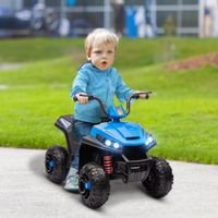 Elektro Quad für Kinder 12V Kinderquad mit 4-Rad-Federung, MP3-Musikplayer