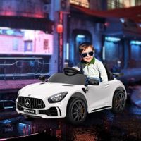 Kinder Elektroauto 12 V Kinderauto mit 2,4G Fernbedienung, Musik, 3-5 km/h