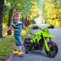 Kinder Elektro-Motorrad 12V Kindermotorrad 3 km/h 3-8 Jahre Kinder Grün