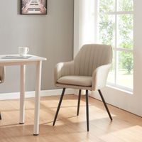 Esszimmerstuhl Kannonkoski im 2er Set Beige