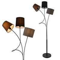 Stehleuchte Treviso 146 cm 3-Flammig E14 Max. 40W Metall Mehrfarbig
