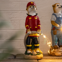 LED-Solar-Erdmännchen, Feuerwehr