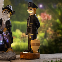 LED-Solar-Erdmännchen, Polizist