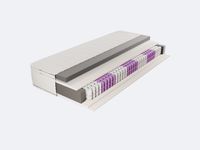 AH26 NORM Fleks Boxspringmatratze mit abnehmbarem Komfortschaum-Topper