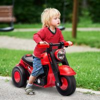 Kinder Motorrad Rutschauto mit Musik, Kinderfahrzeug, 1,5V Kinderauto mit Blasen