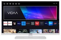 Telefunken Fernseher 32 Zoll Smart TV VIDAA XF32VP750M-W Full HD Fernseher HDR TV mit Triple-Tuner