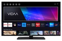 Telefunken Fernseher 40 Zoll Smart TV VIDAA XF40VP750M-W Full HD Fernseher HDR TV mit Triple-Tuner