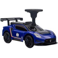 Rutschauto, Bobby Car mit Stauraum, Hupe und Musik Blau 65 x 29 x 37 cm